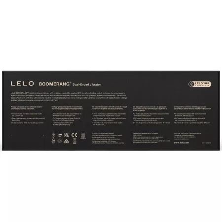LELO - BOOMERANG VIBRATEUR &Agrave; DOUBLE EXTR&Eacute;MIT&Eacute; VIOLET