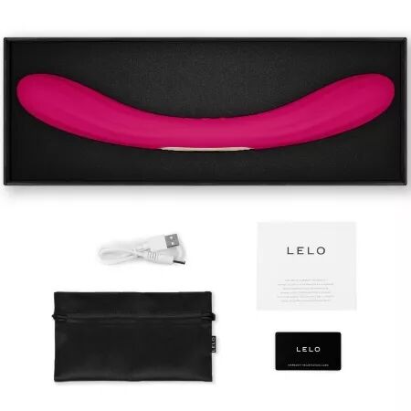 LELO - BOOMERANG VIBRATEUR &Agrave; DOUBLE EXTR&Eacute;MIT&Eacute; CERISE