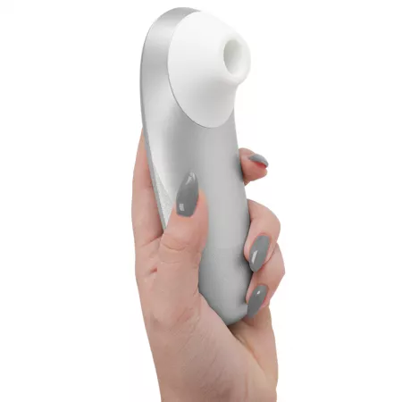 WOMANIZER - STIMULATEUR CLITORIAL VIBRANT PRO GRIS ARGENT&Eacute;
