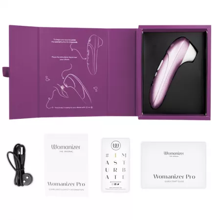 WOMANIZER - STIMULATEUR CLITORIAL PRO VIBRANT LILAS