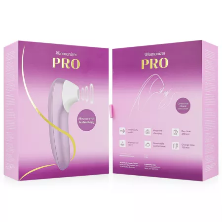 WOMANIZER - STIMULATEUR CLITORIAL PRO VIBRANT LILAS