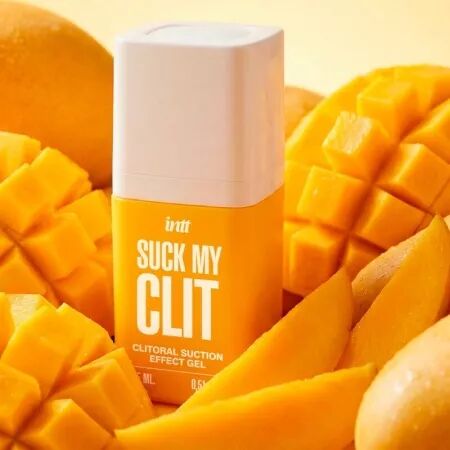 INTT - SUCK MY CLIT GEL EFFET SUCCION PARFUM MANGUE TROPICALE, 15 ML