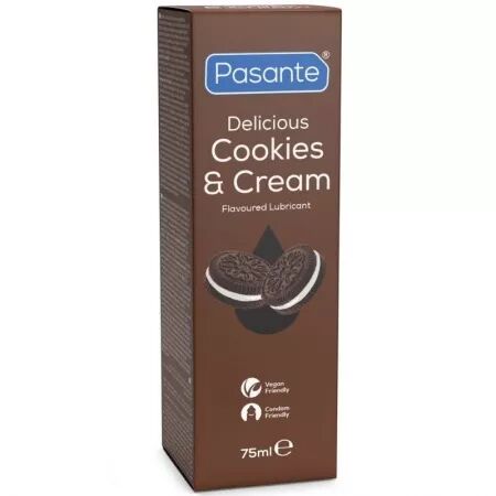 PASANTE - LUBRIFIANT &Agrave; BASE D'EAU, GO&Ucirc;T COOKIES & CR&Egrave;ME 75 ML