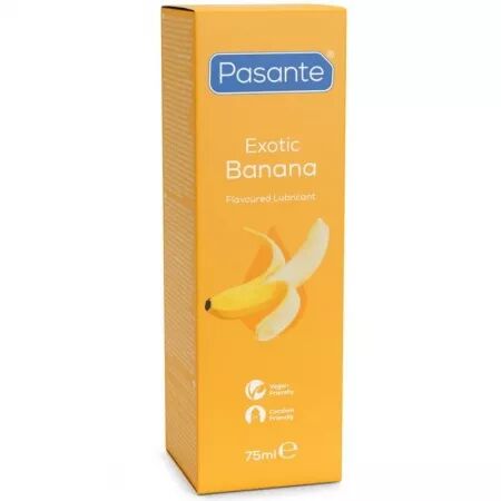 PASANTE - LUBRIFIANT &Agrave; BASE D'EAU, AR&Ocirc;ME BANANE 75 ML