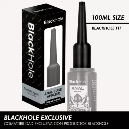 BLACK HOLE - APPLICATEUR DE LUBRIFIANT ANAL TAILLE L 100 ML