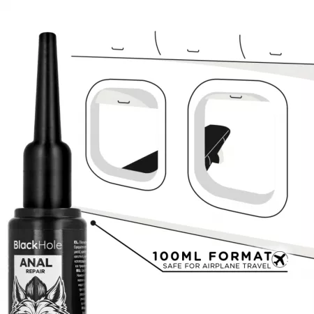 BLACK HOLE - APPLICATEUR DE LUBRIFIANT ANAL TAILLE L 100 ML