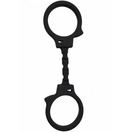 DIABLO PICANTE - MENOTTES EN SILICONE NOIRES