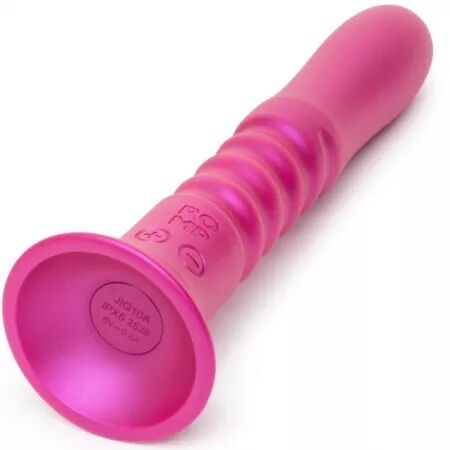 ROMP - JIGGLE VIBRATEUR &Agrave; VENTOUSE ROSE, AVEC MOUVEMENTS DE HAUT EN BAS
