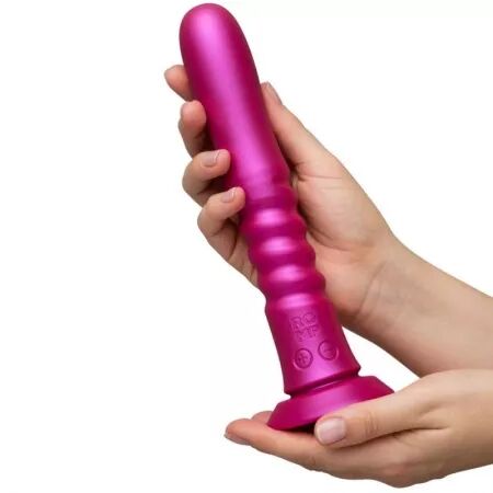 ROMP - JIGGLE VIBRATEUR &Agrave; VENTOUSE ROSE, AVEC MOUVEMENTS DE HAUT EN BAS