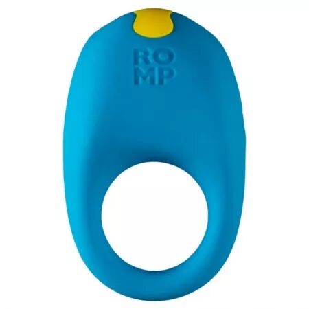 ROMP - JUKE ANNEAU P&Eacute;NIS EN SILICONE AVEC VIBRATEUR DE STIMULATION CLITORIALE