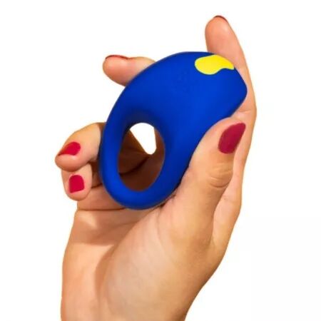ROMP - JUKE ANNEAU P&Eacute;NIS EN SILICONE AVEC VIBRATEUR DE STIMULATION CLITORIALE