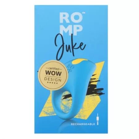 ROMP - JUKE ANNEAU P&Eacute;NIS EN SILICONE AVEC VIBRATEUR DE STIMULATION CLITORIALE