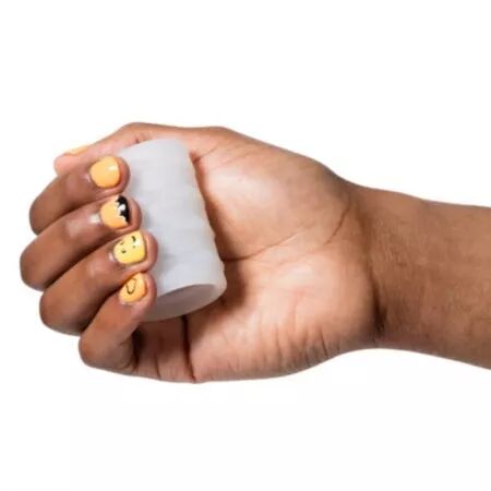 ROMP - MOSH MASTURBATEUR M&Acirc;LE TRANSPARENT AVEC GAINE R&Eacute;VERSIBLE DE 6 CM