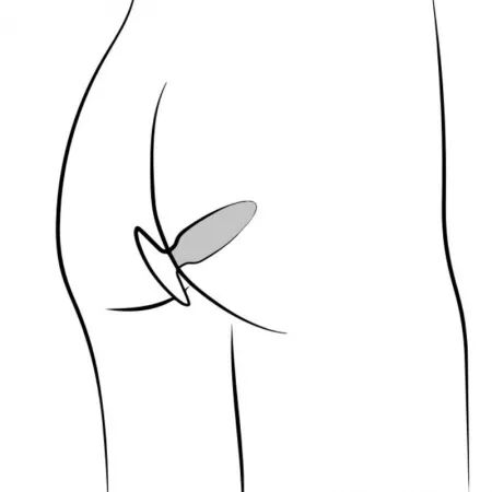 ROMP - BASS VIBRATEUR ANAL &Agrave; PLUG BASSE 10 CM VERT