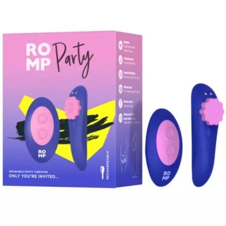 ROMP - Culotte vibrante magn&eacute;tique en silicone avec t&eacute;l&eacute;commande