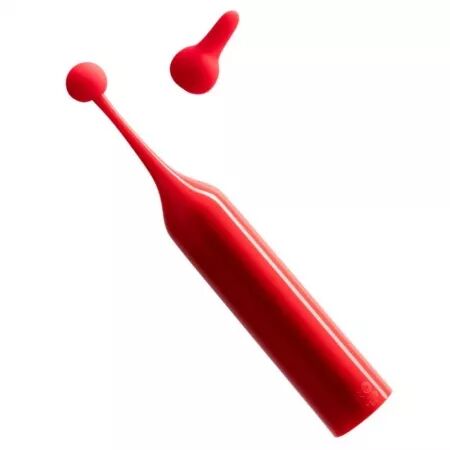 ROMP - POP STIMULATEUR CLITORIAL HAUTE FR&Eacute;QUENCE ROUGE