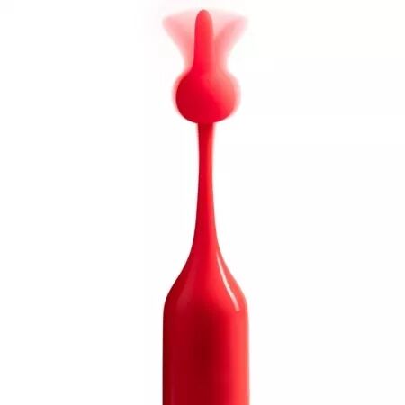 ROMP - POP STIMULATEUR CLITORIAL HAUTE FR&Eacute;QUENCE ROUGE