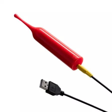 ROMP - POP STIMULATEUR CLITORIAL HAUTE FR&Eacute;QUENCE ROUGE