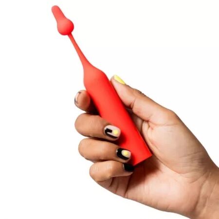 ROMP - POP STIMULATEUR CLITORIAL HAUTE FR&Eacute;QUENCE ROUGE