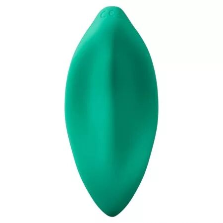 ROMP - WAVE VIBRATEUR STIMULATEUR CLITORIAL FORME ERGONOMIQUE VERT D'EAU