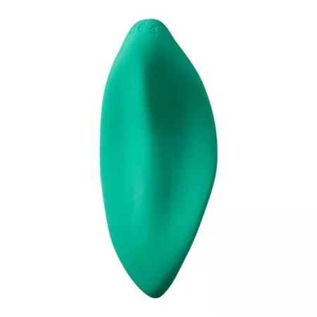 ROMP - WAVE VIBRATEUR STIMULATEUR CLITORIAL FORME ERGONOMIQUE VERT D'EAU