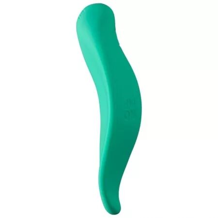 ROMP - WAVE VIBRATEUR STIMULATEUR CLITORIAL FORME ERGONOMIQUE VERT D'EAU