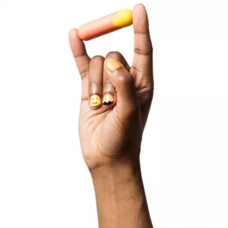 ROMP - RIOT BALLE VIBRANTE MULTIFONCTION ORANGE + JAUNE