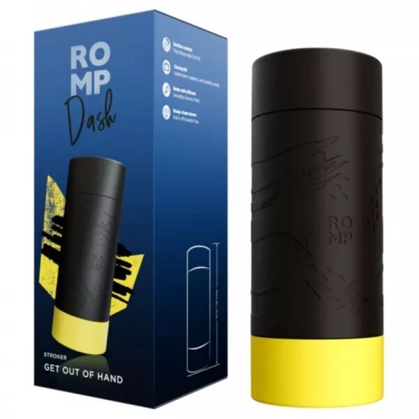 ROMP - DASH MASTURBATEUR HOMME AVEC CONTR�LE DE SUCCION 20 CM