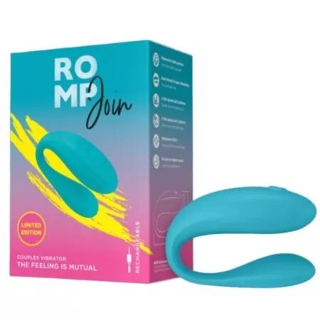 ROMP - JOIN VIBRATEUR TURQUOISE POUR COUPLES