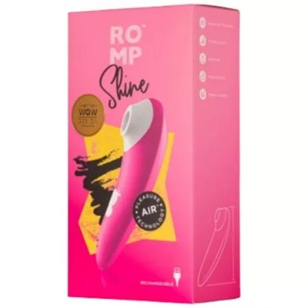 ROMP - SHINE X SUCCION CLITORIALE 10 NIVEAUX ROSE