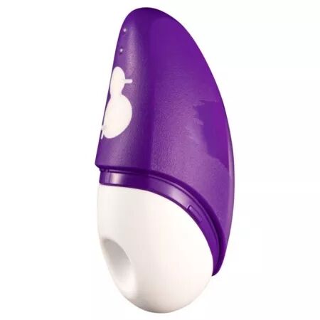 ROMP - FREE STIMULATEUR CLITORIAL GRATUIT AVEC COUVERCLE 10 NIVEAUX RECHARGEABLE VIOLET