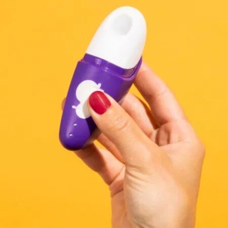 ROMP - FREE STIMULATEUR CLITORIAL GRATUIT AVEC COUVERCLE 10 NIVEAUX RECHARGEABLE VIOLET