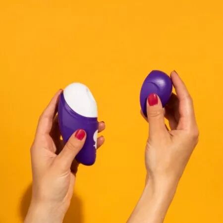 ROMP - FREE STIMULATEUR CLITORIAL GRATUIT AVEC COUVERCLE 10 NIVEAUX RECHARGEABLE VIOLET