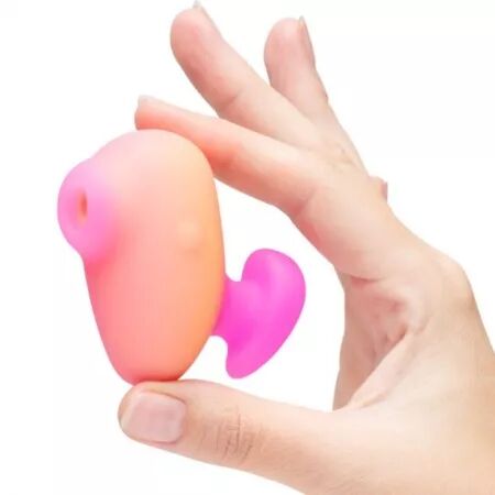 ROMP - KISS VIBRATEUR &Agrave; DOIGTS RECHARGEABLE &Agrave; SUCCION CLITORIALE