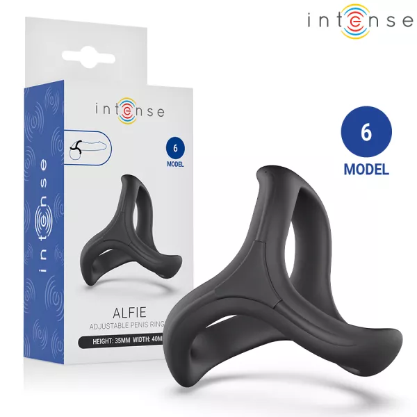 INTENSE - ALFIE ANNEAU P�NIS TRIPLE R�GLABLE MOD�LE 6