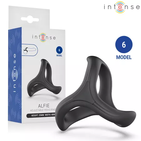 INTENSE - ALFIE ANNEAU P&Eacute;NIS TRIPLE R&Eacute;GLABLE MOD&Egrave;LE 6