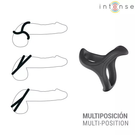INTENSE - ALFIE ANNEAU P&Eacute;NIS TRIPLE R&Eacute;GLABLE MOD&Egrave;LE 6