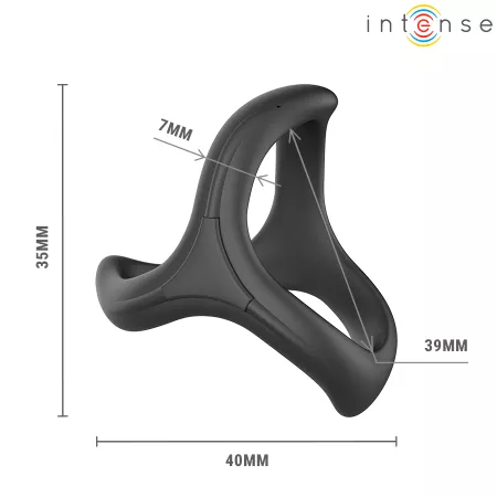 INTENSE - ALFIE ANNEAU P&Eacute;NIS TRIPLE R&Eacute;GLABLE MOD&Egrave;LE 6