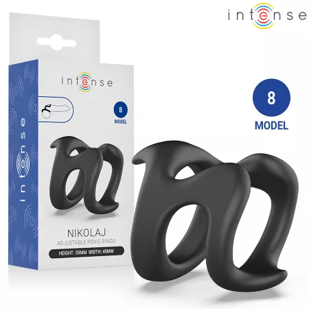 INTENSE - NIKOLAJ ANNEAU P&Eacute;NIS R&Eacute;GLABLE MOD&Egrave;LE 8
