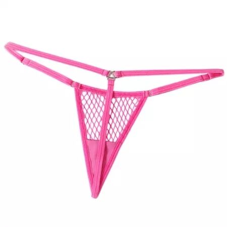 CHILIROSE - CR 4856 MICRO STRING REJILLA ROSE FLUO L/XL