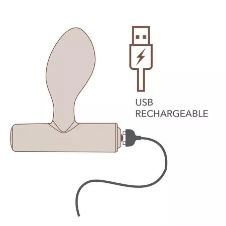 ROCKS-OFF - MINI BAGUETTE RECHARGEABLE 16 FONCTIONS ROSE PIVOINE