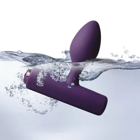 ROCKS-OFF - MINI BAGUETTE RECHARGEABLE 16 FONCTIONS ROSE PIVOINE