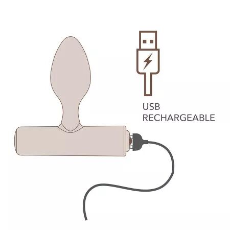 ROCKS-OFF - MINI BAGUETTE RECHARGEABLE 16 FONCTIONS ROSE PIVOINE