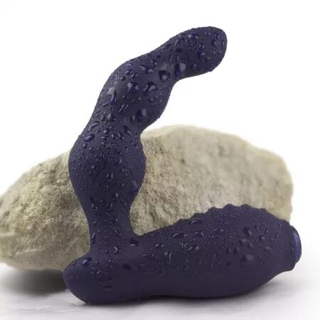 ROCKS-OFF - MINI BAGUETTE RECHARGEABLE 16 FONCTIONS ROSE PIVOINE