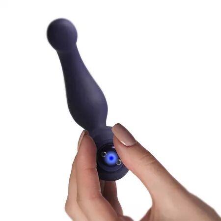 ROCKS-OFF - MINI BAGUETTE RECHARGEABLE 16 FONCTIONS ROSE PIVOINE