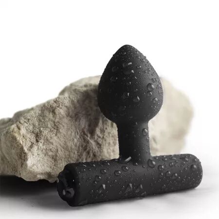 ROCKS-OFF - MINI BAGUETTE RECHARGEABLE 16 FONCTIONS ROSE PIVOINE