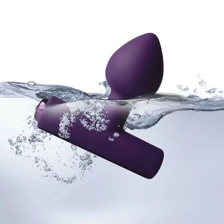 ROCKS-OFF - MINI BAGUETTE RECHARGEABLE 16 FONCTIONS ROSE PIVOINE