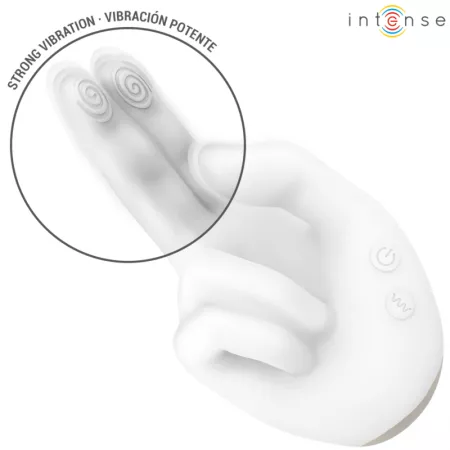 INTENSE - JIMMY STIMULATEUR MULTIFONCTION EN FORME DE MAIN AVEC VIBRATION ET CHALEUR
