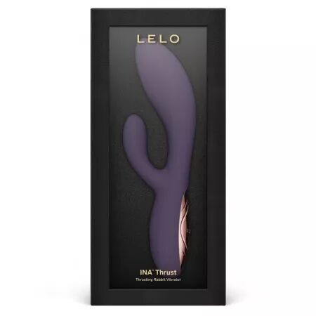 LELO - INA THRUST RABBIT VIBRATEUR &Agrave; POUSS&Eacute;E VIOLET