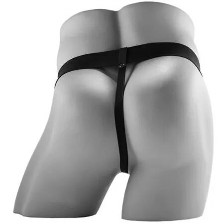 FETISH FANTASY SERIES - GODEMICHET VIBRANT Creux R&Eacute;ALISTE AVEC BOULES 17,8 CM